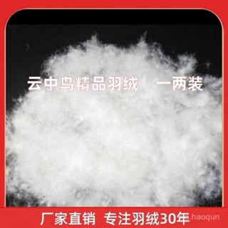 【蓬鬆保暖】散裝精洗抗菌90白鴨絨 白鵝絨 五星級酒店學生宿捨羽絨服羽絨被填充 工廠貨 低價 商家熱促羽絨
