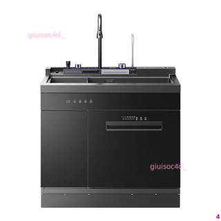 【2961】美玨好太太整合水槽5D烘乾全自動一體大容量洗碗機家用消毒嵌入式/廠家直發，（不含運費）