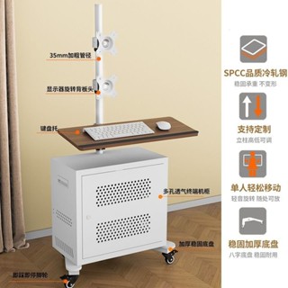 破損補發 可開發票 可陞降懶人桌移動電競座艙多功能工作臺電腦顯示器懸浮支架機械臂 3B1E