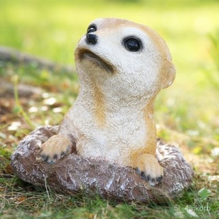 鑽地貓 模擬動物 草坪裝飾品 盆栽裝飾 多肉植物 迷你園藝 園藝植作 微景觀配件 園藝工藝品擺件 微景觀 園藝裝飾品