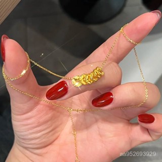 💎金福源珠寶💎S925鍍銀金幣錢多多項鏈女ins輕奢小眾高階吊墜鎖骨鏈送女友禮物純銀吊墜純銀項鍊 純銀串珠 銀飾 銀