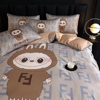 輕奢水洗冰絲印花 四件套 舒適學生宿舍 三件套 卡通床單 雙人床包 加大床包 天絲床單 雙人床包