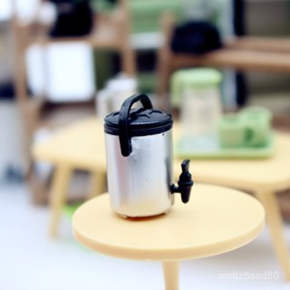🔥臺灣出貨🔥Dollhouse娃娃屋方格空間迷你奶茶桶DIY自研臥室客廳微縮場景模型 【大番薯の模玩】