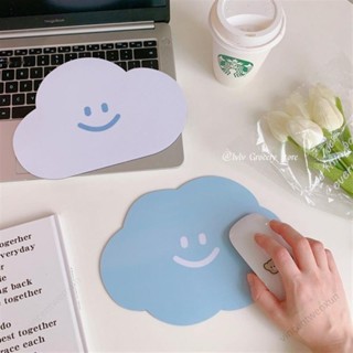 💕壹灣出貨+發票💕雲朵滑鼠墊 滑鼠墊 防滑墊 桌墊 ins 防水桌墊 隔熱墊 創意杯墊 電腦鍵盤墊子KU