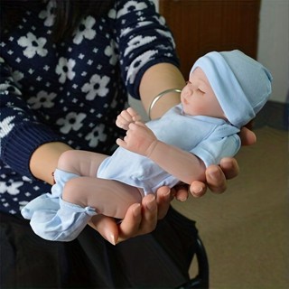 【1470人收藏】28釐米模擬全膠娃娃重生洗澡洋娃娃女孩兒童寶寶玩具k