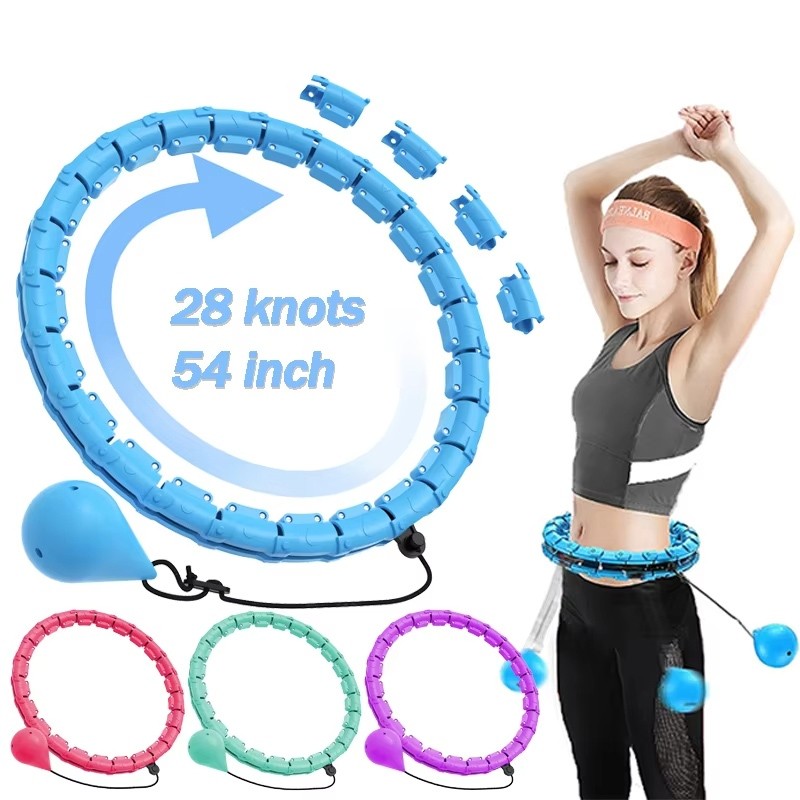 Weighted Hula Circle Hoops for Adults Weight Loss Plus Size