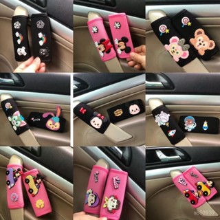 【車用好物】新款夏季冰絲卡通公仔特價汽車門拉手保護套汽車內門護手保護貼