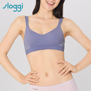 sloggi-GET ACTIVE簡約時尚運動V領內衣 暮光藍｜11-1887 SO