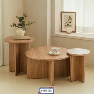 ｜韓國製Eden 圓形邊桌床邊桌茶几（3 size）