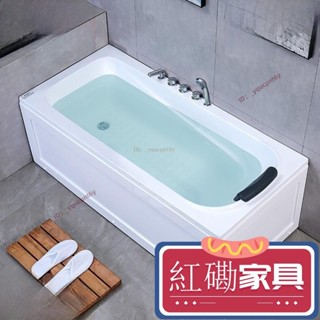 【鬱昇實業社】浴缸 洗澡池 泡澡桶 亞克力保溫家用浴缸獨立式裙邊恆溫加熱沖浪按摩浴缸 CA4B