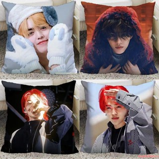 新品特惠💖粉絲應援seventeen崔勝澈明星周邊抱枕雙面應援枕頭床頭午睡靠墊送朋友