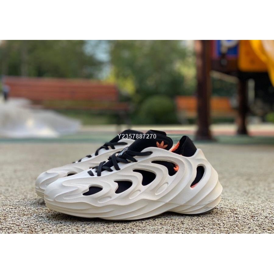 Adidas Originals adiFOM Q 白黑 洞洞鞋 襪套 休閑鞋 hp6582