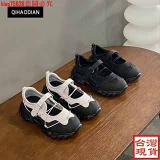 【寶藏新品0515】瑪麗珍運動鞋女厚底芭蕾舞運動鞋 老爹鞋 2025新款日韓系魔鬼氈圓頭鬆糕減齡少女瑪莉珍運動鞋 休閒鞋