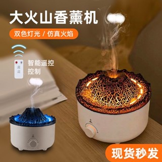 2025最新款✨水氧機 香氛機 加濕器 薰香機 香薰機 擴香機 香薰噴霧機 新款模擬火山香薰機 家用桌麵室內擴香氛水母3