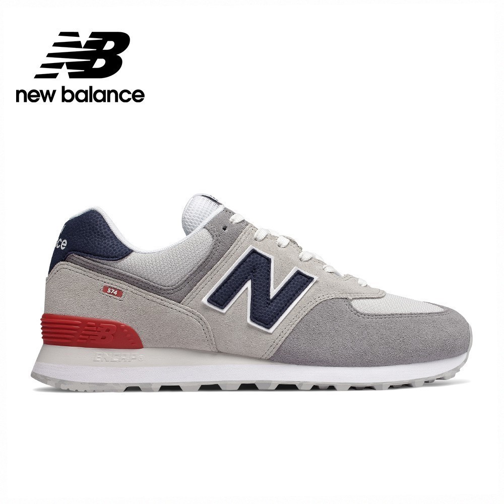 【New Balance】 NB 復古運動鞋_中性_灰色_ML574UJD-D楦 574