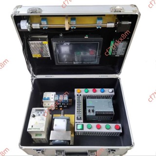 特賣＃相容三菱fx3u3G學習機箱 電工教學套件 程式設計入門工具