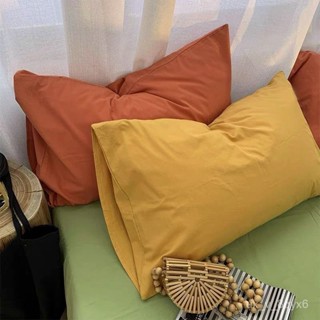 💖 限時下殺 枕頭套 2入 一對 純棉枕套 素色枕頭套 枕頭 信封枕套 日係簡約枕頭套高檔民宿酒店枕套一對裝超柔 4
