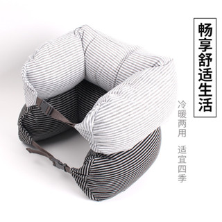 【桃園專營】U型枕 旅行枕 飛機枕 枕頭 日式泡沫粒子枕純棉多功能旅行枕u形護頸枕汽車飛機枕U型枕 旅遊 旅行