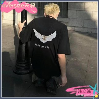 💫JP桃園出貨+可開發票💫男士短袖 2025新款潮牌嘻哈風男生短袖t恤歐美圓領打底衫上衣夏季五分袖百搭💫JP💫