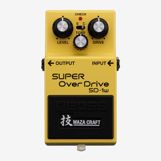 BOSS 電吉他效果器 SD-1W Super OverDrive Waza Craft 破音效果器 單顆【他,在旅行】