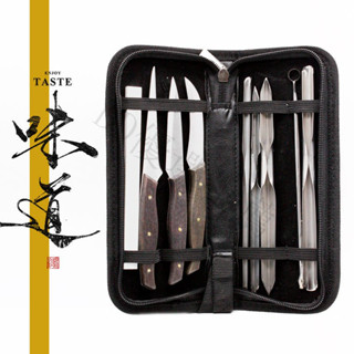 🔥臺灣熱賣🔥 三把雕刻主刀套裝廚房食品水果雕刻刀專業專用學生入門 雕刻刀 雕刻刀組 組合雕刻刀 木柄雕刻刀組 雕刻刀套裝