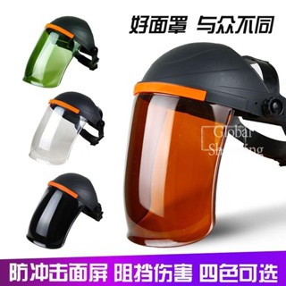 熱銷🔅電焊面罩 輕便頭戴式焊工面罩 全自動透明眼鏡燒焊氬弧焊面具 焊接男
