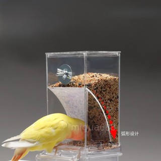 店長推薦 鸚鵡自動餵食器 寵自動餵食器 鵪鶉飼料盒 小鳥飼料盒 盧丁雞 鸚鵡 鸚鵡塑料盒 自動餵食器