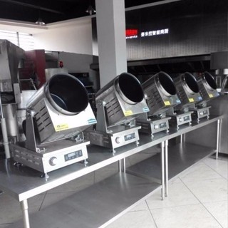 【這款是定製產品 標價為定金】賽米控全自動炒飯機飯店食堂用炒菜機全自動智慧烹飪鍋商用廚房