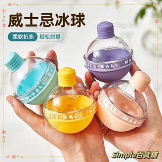 ☆精選優品☆熱賣冰球模具圓形冰格燈泡圓球家用食品級矽膠製冰盒凍冰塊神器