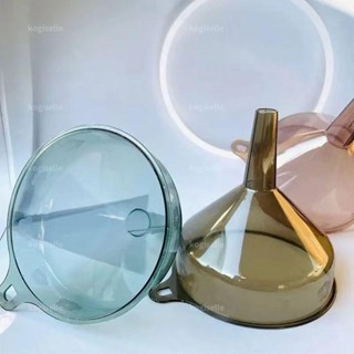 🌟臺灣出貨🌟塑膠漏鬥大號寬口工具廚房大口徑透明加厚分裝酒食物收納盒🌟dg8tj4m3t0
