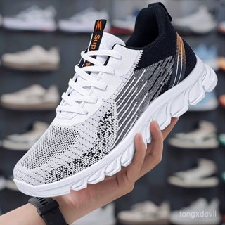 【全店免運 限時下殺】鞋子男2025春季新款男鞋sneakers係帶跑步鞋時尚潮流運動鞋男登山鞋 涉水鞋 懶人休閒鞋 涼