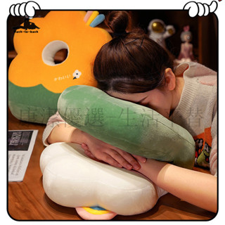 超高CP值 趴睡枕 趴趴枕 午睡枕 不壓手 四季款花朵 雙麵辦公室枕 午睡神器 學生兒童趴睡手枕 女生睡覺抱枕