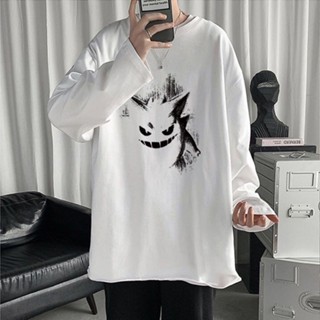 【XIU】☆M-8XL 大尺碼短袖T恤 寬鬆 港風男生必備長袖 印花薄款 寬鬆大學T上衣 大學