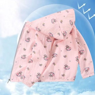 🌸臺灣出貨🌸【新品上市】兒童夏季連帽防曬衣戶外服小孩軟輕薄透氣速幹童裝兒童薄外套夏季防曬衣涼感外套