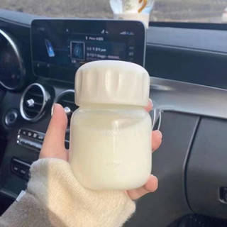 🧨臺灣發貨🧨熱賣🧾🔥迷你小水杯 🔥玻璃小奶杯 女咖啡牛奶杯 便攜外帶 高顏值 胖胖杯 可愛杯子 杯子 便