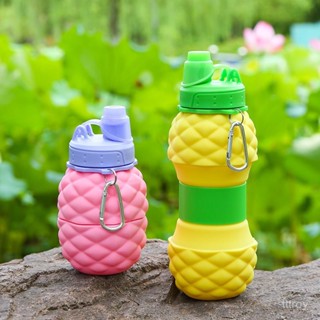 💖 新款💖戶外運動旅行水壺矽膠折疊多功能食品矽膠水杯創意便攜伸縮水杯折疊水杯 折疊水壺旅遊直飲杯旅行水杯折疊杯食品矽