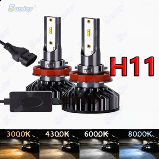 嘉義出貨🏍H11 高亮 聚光 汽車LED大燈 CSP晶片 機車大燈 LED頭燈 H8 H9 霧燈 改裝 車燈通用