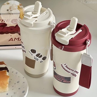 鑫妍-2025新款水杯316不鏽鋼保溫杯高顏值食品居家級咖啡杯便攜隨行吸管杯
