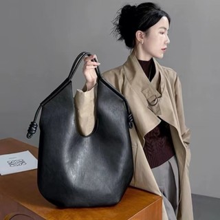 doreen🌸包包女小眾極簡托特包高級感2025夏季新款大容量通勤單肩腋下大包韓國真皮質感包包 斜揹包 側揹包 單肩包