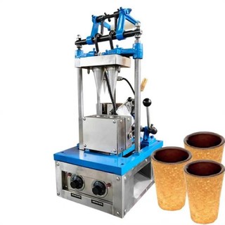 【定金】*可開票*冰淇淋蛋託機 Ice cream tray machine 全自動四頭冰淇淋蛋筒機