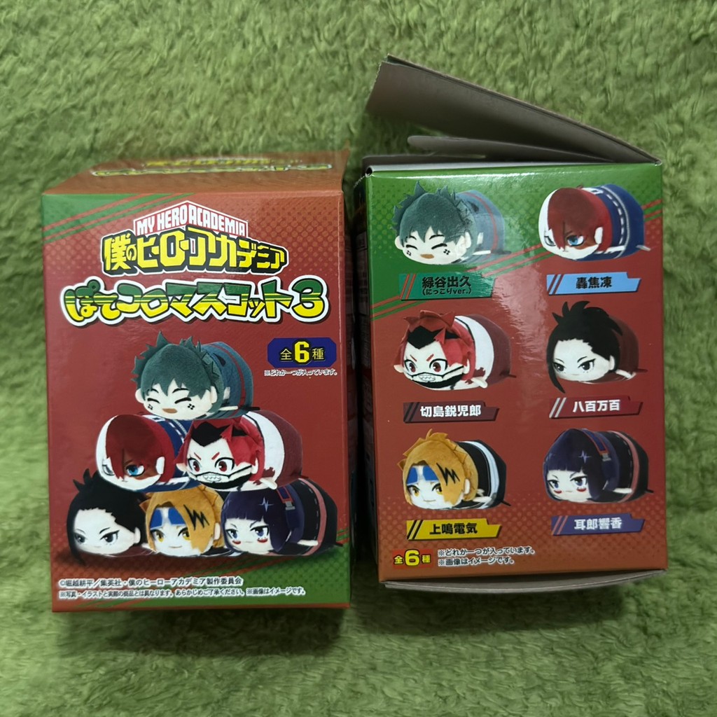 我的英雄學院 趴娃 布偶 布偶吊飾 娃娃 切島銳兒郎 切島 八百萬百 八百萬 上鳴電氣 上鳴 耳郎響香 耳郎