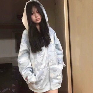 IELGY 女士寬鬆大廓形連帽外套