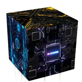魔術方塊 魔方 益智玩具 智能魔方 機械風可愛益智三階拚圖魔方玩具學生兒童創意高顔值解壓禮物 JVAY