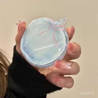 【限時殺價✨】ins風小眾奶藍磁吸蘋果Magsafe手機殻強力磁吸支架伸縮便捷磁吸式