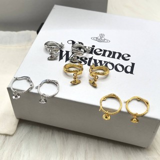 Vivienne Westwood 西太後蛇年限定款 小蛇orb土星耳圈耳環女 輕奢時尚星球耳墜高版本耳飾