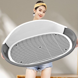 【新店福利價】狗狗尿盆神器泰迪自動衝水超大號大中小型犬金毛漏糞網便盆寵物狗