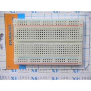►42◄麵包板 400孔 紅藍線 85x55mm Arduino迷你麵包板/小麵包板