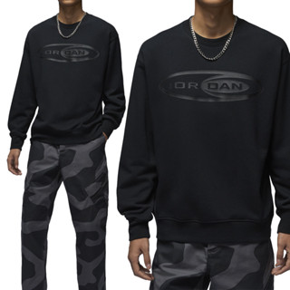 Nike As M J Ess Y2k Gfx Crew Lb 男 黑色 大學t 喬丹 休閒 長袖 Hv9284-010