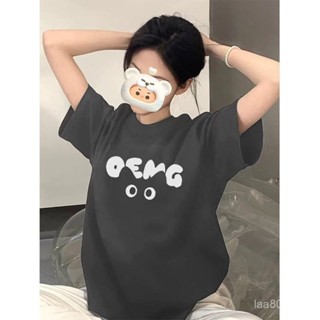 100%純棉短袖 貓耳短袖 短袖 夏季上衣 oversize 短t 女裝 情侶短袖 大尺碼上衣 短袖上衣 短袖t恤 t恤