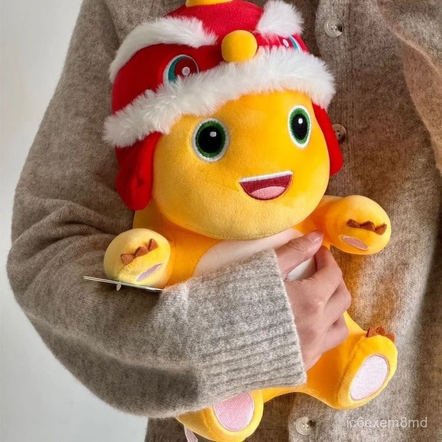 金選推薦📣小奶龍公仔奶龍龍年吉祥物毛絨玩具可愛恐龍玩偶兒童禮物 A83R